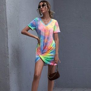 Tie dye dress